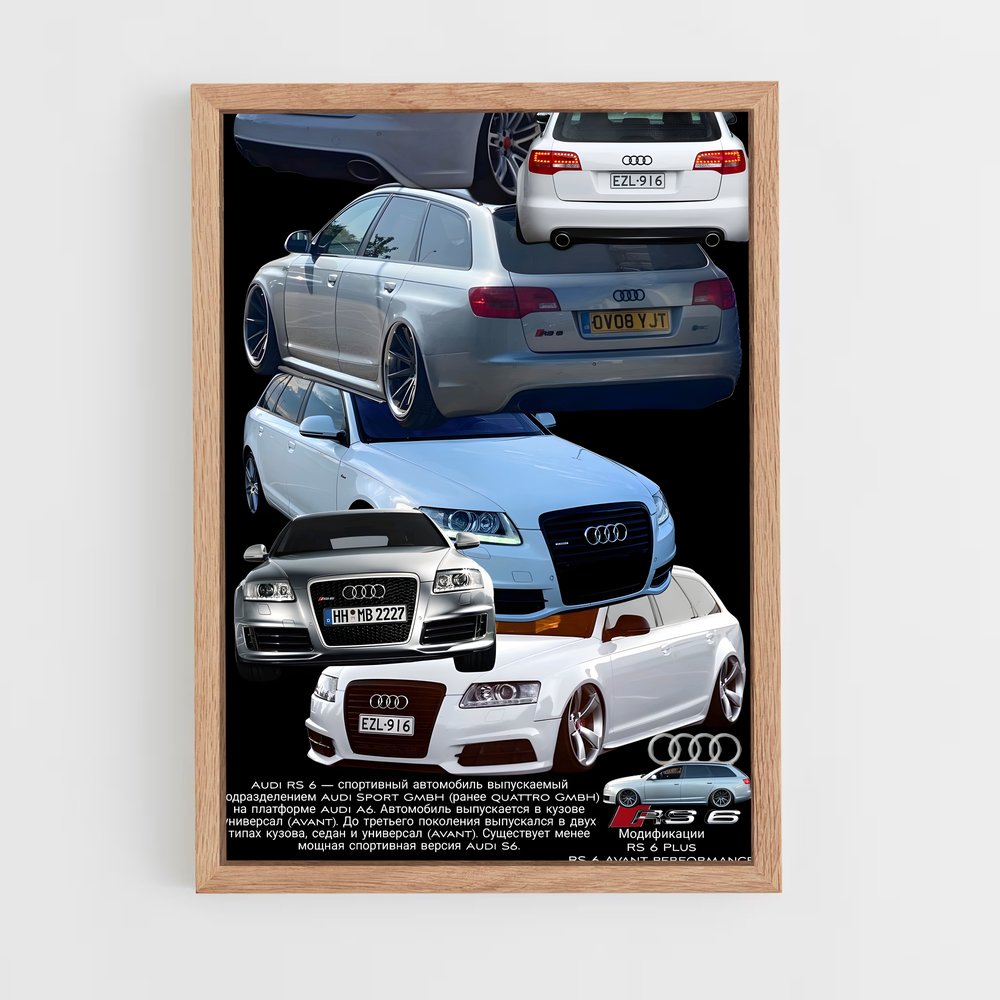 Poster Audi Legends (vue 4)